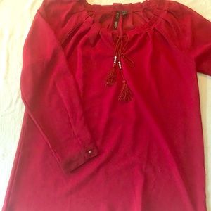 Gorgeous Fire Red Dress Shirt